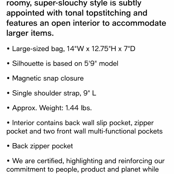 The Sak Taupe Suede Tote Bag - Picture 4 of 4